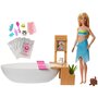 Set Barbie by Mattel Wellness and Fitness Papusa cu cada - 2