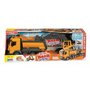 Set basculanta si excavator RS Toys Play City on the Road, scara 1:18 - 2