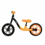 Bicicleta fara pedale, Lionelo, Alex, Usoara, Cu ghidon si sa reglabile, Greutate 3.3 Kg, Cu roti din spuma EVA, 12 inch, Portocaliu + Casca pentru copii, Reglabila 50-56 cm, Alb - 12