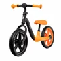 Bicicleta fara pedale, Lionelo, Alex, Usoara, Cu ghidon si sa reglabile, Greutate 3.3 Kg, Cu roti din spuma EVA, 12 inch, Portocaliu + Casca pentru copii, Reglabila 50-56 cm, Bej - 8
