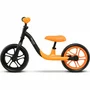 Bicicleta fara pedale, Lionelo, Alex, Usoara, Cu ghidon si sa reglabile, Greutate 3.3 Kg, Cu roti din spuma EVA, 12 inch, Portocaliu + Casca pentru copii, Reglabila 50-56 cm, Bej - 9