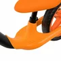 Bicicleta fara pedale, Lionelo, Alex, Usoara, Cu ghidon si sa reglabile, Greutate 3.3 Kg, Cu roti din spuma EVA, 12 inch, Portocaliu + Casca pentru copii, Reglabila 50-56 cm, Bej - 13