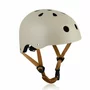 Bicicleta fara pedale, Lionelo, Alex, Usoara, Cu ghidon si sa reglabile, Greutate 3.3 Kg, Cu roti din spuma EVA, 12 inch, Portocaliu + Casca pentru copii, Reglabila 50-56 cm, Bej - 24
