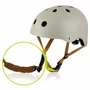 Bicicleta fara pedale, Lionelo, Alex, Usoara, Cu ghidon si sa reglabile, Greutate 3.3 Kg, Cu roti din spuma EVA, 12 inch, Portocaliu + Casca pentru copii, Reglabila 50-56 cm, Bej - 27