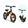 Bicicleta fara pedale, Lionelo, Bart Air, Usoara, Cu roti gonflabile, Cu cadru din magneziu, Cu ghidon si sa reglabile, Greutate 3.8 Kg, 12 inch, Negru + Casca pentru copii, Reglabila 50-56 cm, Alb - 12