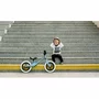 Bicicleta fara pedale, Lionelo, Bart, Usoara, Cu cadru din magneziu, Cu ghidon si sa reglabile, Greutate 3 Kg, 12 inch, Auriu + Casca pentru copii, Reglabila 50-56 cm, Alb - 11