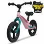 Bicicleta fara pedale, Lionelo, Bart Tour, Usoara, Cu cadru din magneziu, 3.3 Kg, 12 inch, Bubblegum + Casca pentru copii, Reglabila 50-56 cm, Alb - 11