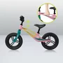 Bicicleta fara pedale, Lionelo, Bart Tour, Usoara, Cu cadru din magneziu, 3.3 Kg, 12 inch, Bubblegum + Casca pentru copii, Reglabila 50-56 cm, Bej - 15