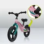 Bicicleta fara pedale, Lionelo, Bart Tour, Usoara, Cu cadru din magneziu, 3.3 Kg, 12 inch, Bubblegum + Casca pentru copii, Reglabila 50-56 cm, Bej - 17