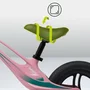 Bicicleta fara pedale, Lionelo, Bart Tour, Usoara, Cu cadru din magneziu, 3.3 Kg, 12 inch, Bubblegum + Casca pentru copii, Reglabila 50-56 cm, Bej - 19