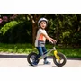Bicicleta fara pedale, Lionelo, Bart Tour, Usoara, Cu cadru din magneziu, 3.3 Kg, 12 inch, Bubblegum + Casca pentru copii, Reglabila 50-56 cm, Bej - 34