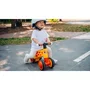 Bicicleta fara pedale, Lionelo, Sammy, Cu 4 roti, Din spuma EVA, Stabila, Manere moi, antiderapante, 12- 36 luni, Greutate maxima suportata 25 kg + Casca pentru copii, Reglabila 50-56 cm, Roz - 20