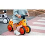 Bicicleta fara pedale, Lionelo, Sammy, Cu 4 roti, Din spuma EVA, Stabila, Manere moi, antiderapante, 12- 36 luni, Greutate maxima suportata 25 kg + Casca pentru copii, Reglabila 50-56 cm, Roz - 41