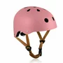 Bicicleta fara pedale, Lionelo, Sammy, Cu 4 roti, Din spuma EVA, Stabila, Manere moi, antiderapante, 12- 36 luni, Greutate maxima suportata 25 kg + Casca pentru copii, Reglabila 50-56 cm, Roz - 48