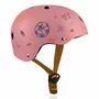 Bicicleta fara pedale, Lionelo, Sammy, Cu 4 roti, Din spuma EVA, Stabila, Manere moi, antiderapante, 12- 36 luni, Greutate maxima suportata 25 kg + Casca pentru copii, Reglabila 50-56 cm, Roz - 58