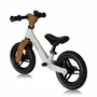 Bicicleta fara pedale, Lionelo, Toni, Cu ghidon si sa reglabile, Ultra usoara, 2.8 Kg, 18 luni+, Sustine 30 kg, Bej + Casca pentru copii, Reglabila 50-56 cm, Alb - 6