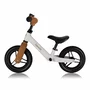 Bicicleta fara pedale, Lionelo, Toni, Cu ghidon si sa reglabile, Ultra usoara, 2.8 Kg, 18 luni+, Sustine 30 kg, Bej + Casca pentru copii, Reglabila 50-56 cm, Bej - 8