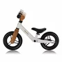 Bicicleta fara pedale, Lionelo, Toni, Cu ghidon si sa reglabile, Ultra usoara, 2.8 Kg, 18 luni+, Sustine 30 kg, Bej + Casca pentru copii, Reglabila 50-56 cm, Bej - 13