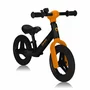 Bicicleta fara pedale, Lionelo, Toni, Cu ghidon si sa reglabile, Ultra usoara, 2.8 Kg, 18 luni+, Sustine 30 kg, Portocaliu + Casca pentru copii, Reglabila 50-56 cm, Bej - 5