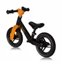 Bicicleta fara pedale, Lionelo, Toni, Cu ghidon si sa reglabile, Ultra usoara, 2.8 Kg, 18 luni+, Sustine 30 kg, Portocaliu + Casca pentru copii, Reglabila 50-56 cm, Bej - 6