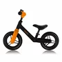 Bicicleta fara pedale, Lionelo, Toni, Cu ghidon si sa reglabile, Ultra usoara, 2.8 Kg, 18 luni+, Sustine 30 kg, Portocaliu + Casca pentru copii, Reglabila 50-56 cm, Bej - 8