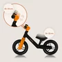 Bicicleta fara pedale, Lionelo, Toni, Cu ghidon si sa reglabile, Ultra usoara, 2.8 Kg, 18 luni+, Sustine 30 kg, Portocaliu + Casca pentru copii, Reglabila 50-56 cm, Alb - 17
