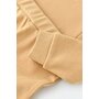 Set bluzita cu maneca lunga si pantaloni lungi - bumbac organic 100% - Mustar, BabyCosy (Marime: 6-9 luni) - 5