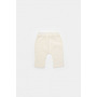 Set bluzita petrecuta si pantaloni lungi din muselina, BabyCosy, 100% bumbac organic, Ecru (Marime: 6-9 luni) - 6