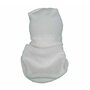 KidsDecor - Set caciula cu protectie gat Fleece Alb pentru copii 18-36 luni, din bumbac - 1