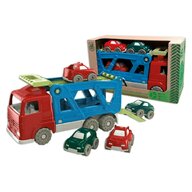 Androni giocattoli - Set Camion transportor de masini cu patru masinute