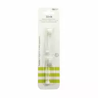 Set capete de schimb, BBluv, Pentru periuta electrica, Sonik, 0-18 luni, 2 bucati, Transparent