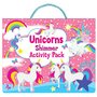 Set carti de colorat cu stickere Unicorns Shimmer Activity Pack Alligator AB3101UNSAP - 2