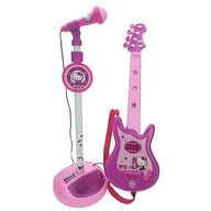 Reig musicales - Set chitara cu microfon, Hello Kitty