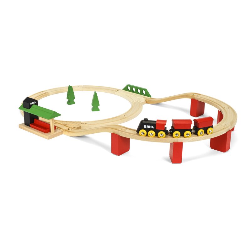 Brio - set tren clasic , deluxe