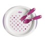 Chicco - Set complet hranire , Girl, 12luni+ - 4