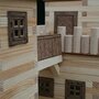 Set constructie arhitectura Castel, 607 piese din lemn, Walachia - 4