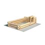Set constructie arhitectura Vario Suitcase, 72 piese din lemn, Walachia - 3