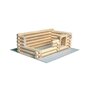 Set constructie arhitectura Vario Suitcase, 72 piese din lemn, Walachia - 4