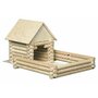 Set constructie arhitectura Vario XL, 184 piese din lemn, Walachia - 4