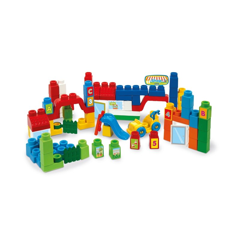 Clementoni - set constructie baieti 80 de piese