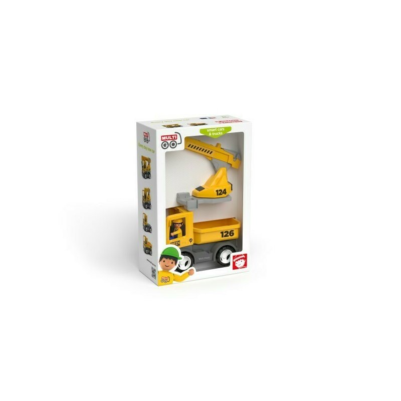 Efko - set constructie camion cu macara 2 in1 roto