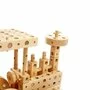 Set constructie mecanica din lemn Pony 02, 184 piese, Pony - 3