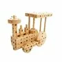 Set constructie mecanica din lemn Pony 02, 184 piese, Pony - 4