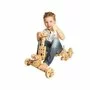 Set constructie mecanica din lemn Pony 02, 184 piese, Pony - 5