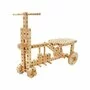 Set constructie mecanica din lemn Pony 02, 184 piese, Pony - 9