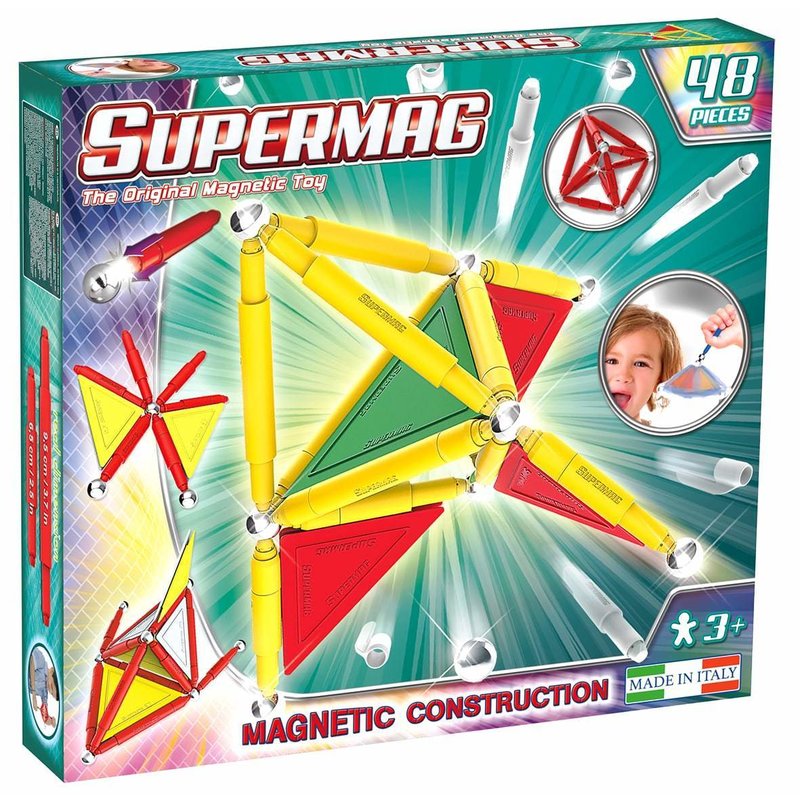 Supermag - Set constructie Primary, 48 piese