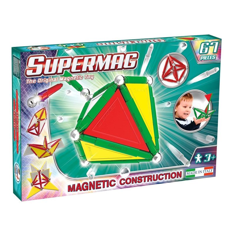 Supermag - Set constructie Primary, 67 piese