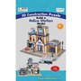 Set constructie puzzle 3D -  Statie de politie Fiesta Crafts FCT-3058 - 3