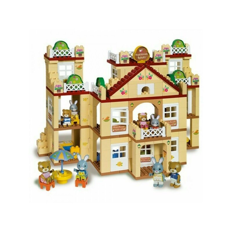Androni giocattoli - set constructie unico maximillian familes grand hotel