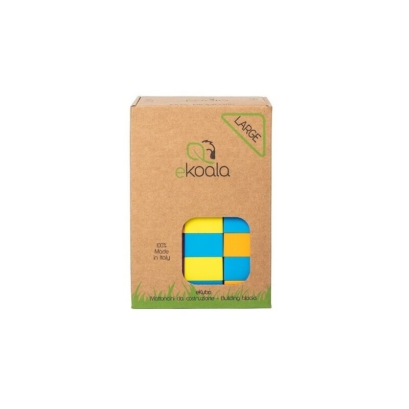 Ekoala - cuburi 38 piese din bioplastic